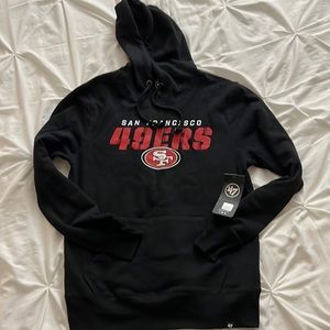 Mens small 49ers  Black Hoodie